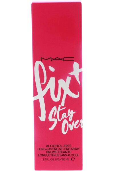 M.A.C . FIX+ STAY OVER ALCOHOL-FREE 16HR SETTING SPRAY - 3.4 Fl Oz / 100 ml