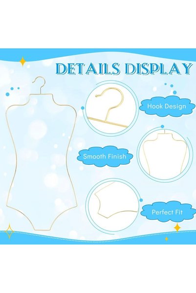 ada tasarım market Body Shaped Swimsuit Strap Bikini Strap Underwear Strap Gold Coated (1 Piece)