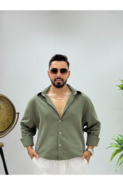JACK CAPRİO Ανδρικό εποχιακό πουκάμισο από ύφασμα που δεν σκουπίζει και δεν απαιτεί σιδέρωμα