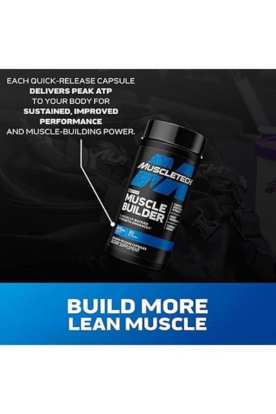MT Muscletech Muscle Builder 30Ct 400g Servings 30