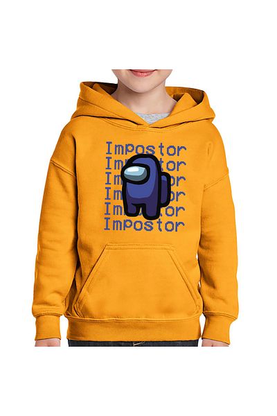 OEM Hanorac copii Blue Impostor Among Us