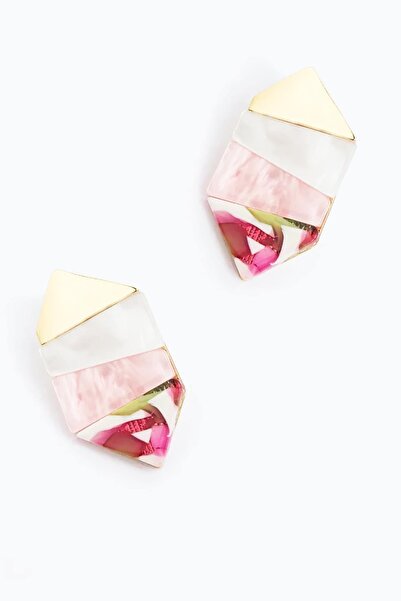 New Obsessions Acrylic Geometric Earrings