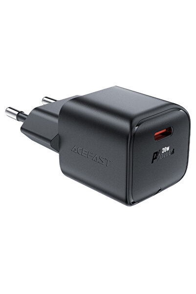 Acefast Încărcător de perete Mini GaN PD 20W USB-C, negru