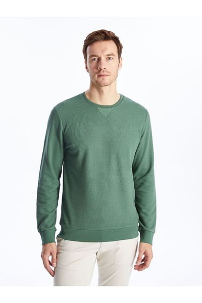 LC Waikiki LCWAIKIKI Classic Crew Neck Long Sleeve Men's Sweatshirt