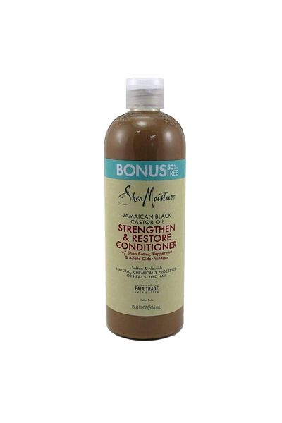 Shea Moisture Jamaican Black Castor Oil Strengthen & Restore Conditioner Bonus Size 586ml