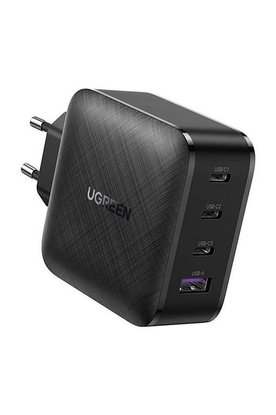 Ugreen Szybka ładowarka PPS 65W USB 3x USB-C QC 3.0 PD SCP FCP AFC