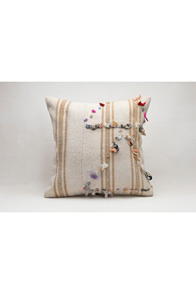 Kilim Whole Sale غطاء وسادة من السجاد المصنوع يدويًا، مقاس 50x50 سم