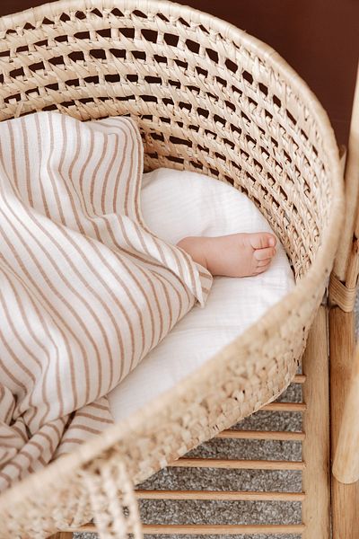 TBA COLLECTION Muslin Cover |   Line Series - Beige