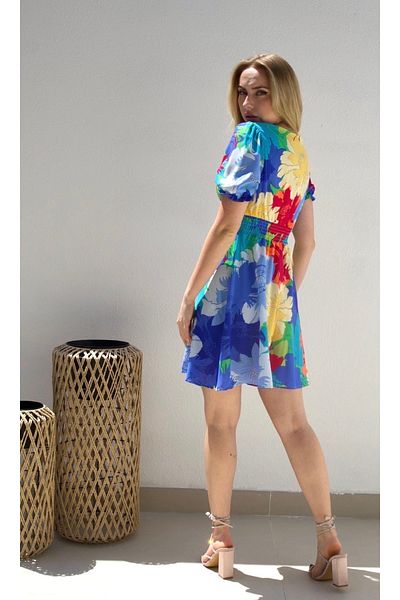 Alorabella Lily Flower Print Dress