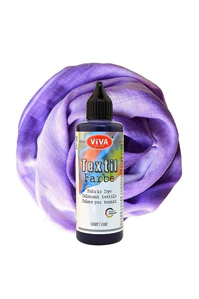 Viva Decor Washable fabric paint, VIVA DECOR, 90 ml Purple