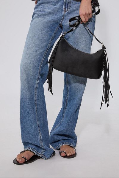 Stradivarius Crossbody bag with fringing
