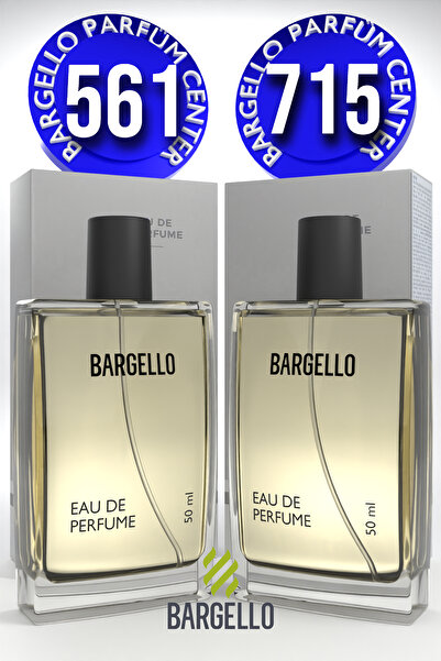 Bargello 561 Erkek 50 ml Parfüm Edp Fresh + 715 Fresh Erkek Parfüm 50 Ml EDP