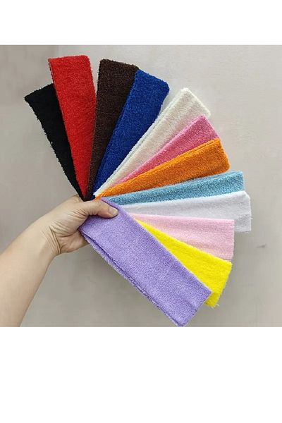 Tenax Fıt Towel Hair Band Sweat Headband Headband Tennis - Football - Basketball Hair Band Sports Headband