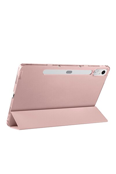 m.tk moveteck Lenovo Tab P12 12.7 Inch Case Smart Sleep Mode Pen Compartment Stand Back Colorful Pc Hard Cover