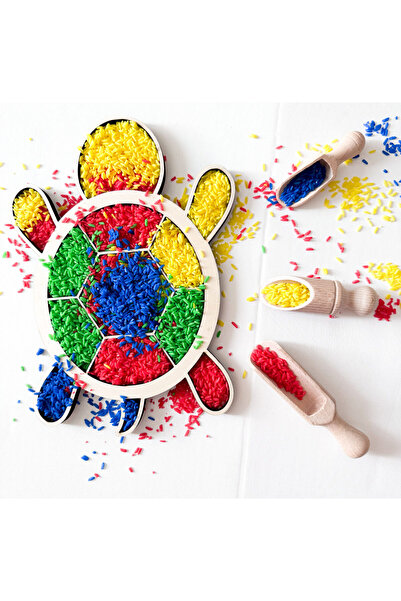 Baby Mara Puzzle Kit senzorial lemn