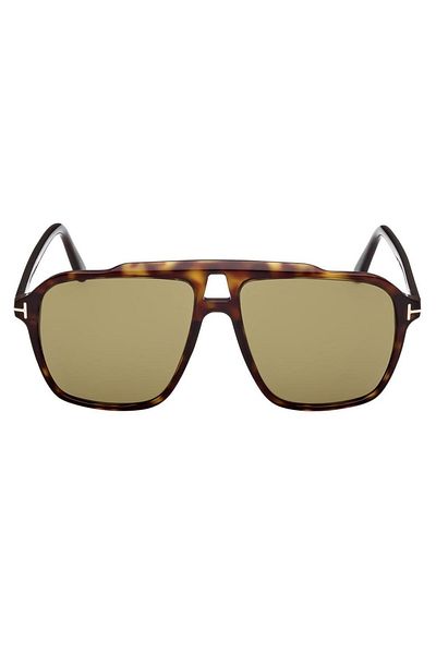 Tom Ford Unisex sunglasses TF1209 Autari 52N 56-14, Acetate Brown Frame