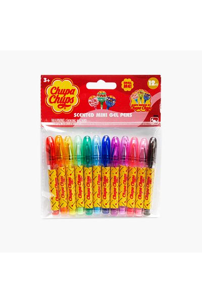 Chupa Chups Scented Mini Gel Pens - Set of 12