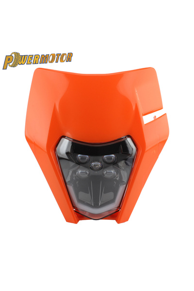 choice2 لوحة مصباح أمامي LED برتقالية للدراجات النارية، مناسبة لدراجات KTM EX...