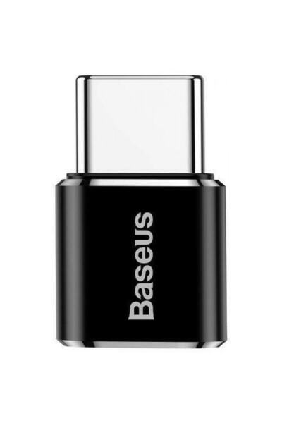 Baseus Adaptor de conversie MicroUSB la USB Tip-C, CAMOTG-01, Negru