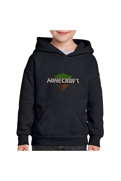 OEM Hanorac copii Minecraft Logo Block