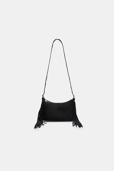 Stradivarius Crossbody bag with fringing