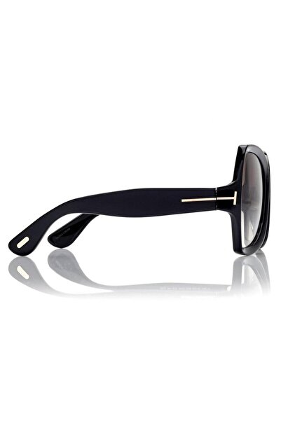 Tom Ford Women's Sunglasses Tf1222 Jerry 01B 60-18, Acetate, Black Frame, Brown Lens