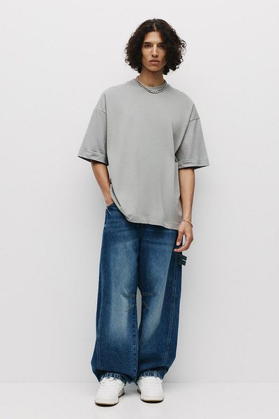 Pull & Bear Extra loose short sleeve T-shirt