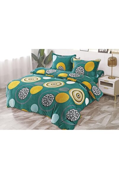 OEM Set de lenjerie de pat dublă, Cocolino, 4 piese, 2 persoane, 180x200cm, i...