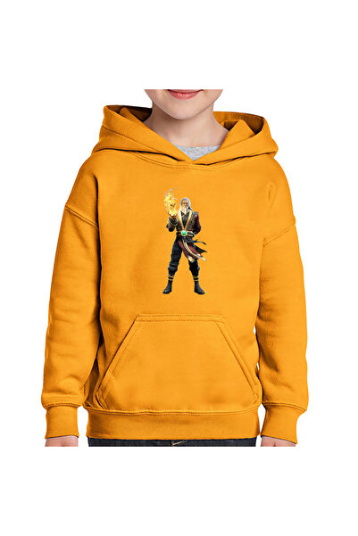 OEM Παιδικό Φούτερ με Κουκούλα Mortal Kombat Shan Tsung Shao Khan Boss Fighter