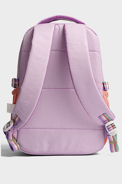 Go Veform Waterproof Multi-Pocket School Bag – Colorful and Comfortable Design Jt2045 Lilac