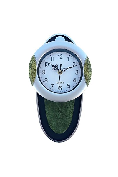 OEM Ceas din plastic, de perete, tip pendula, M1, 18x35 cm