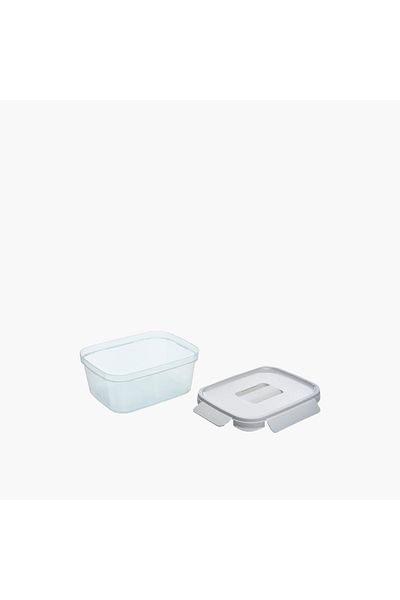 locknlock 2-Piece Solid Lunch Box with Clip-Lock Lid Set - 1.6 L
