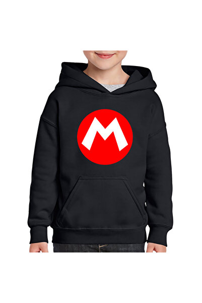 OEM Hanorac copii Super Mario Bros Logo M Red