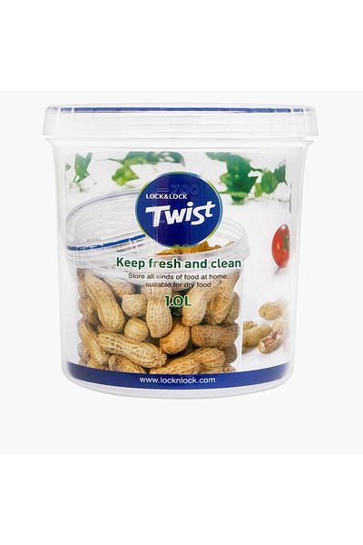 locknlock Food Container with Twist Lock - 1 L