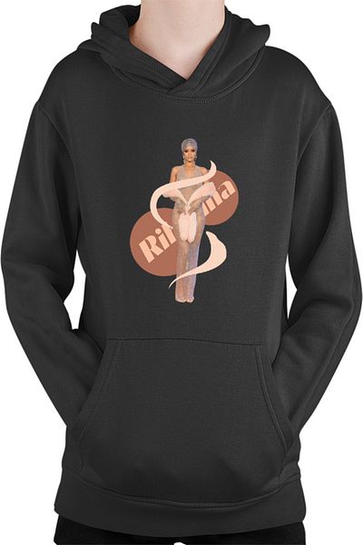 OEM Rihanna Style Artist Love Umbrella Popular Kids Hoodie