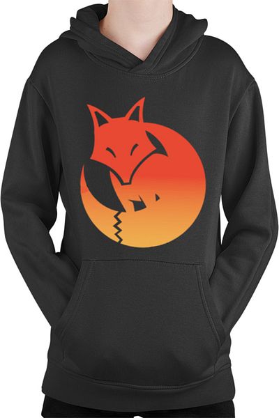 OEM Kamisana Kiss Icon Fox Youkai Spirit Kids Hoodie