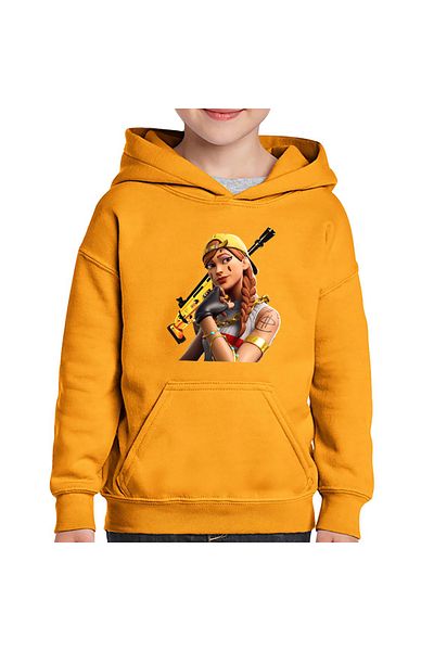 OEM Kids Aura Fortnite Scar Hoodie