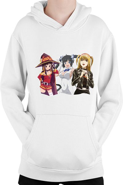 OEM Hanorac Copii DanMachi Hestia Konosuba Megumi Death Note Misa
