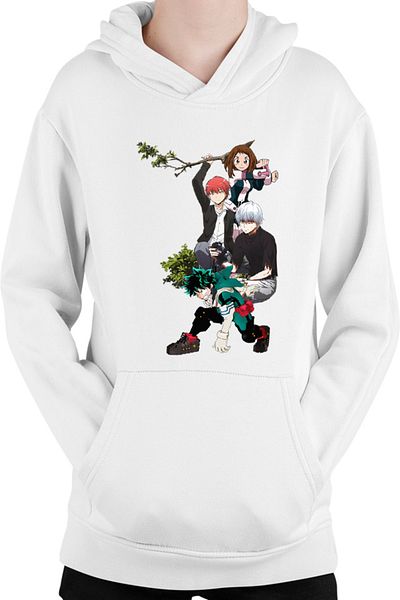 OEM Hanorac Copii Assassination Classroom Tokyo Ghoul My Hero Academia
