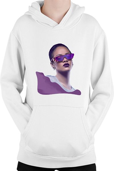OEM Hanorac Copii Rihanna Violet Concept Fashion Artist Show Off