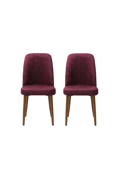 ARTA DOOR Set of 2 Artemis Chairs Brown Leg