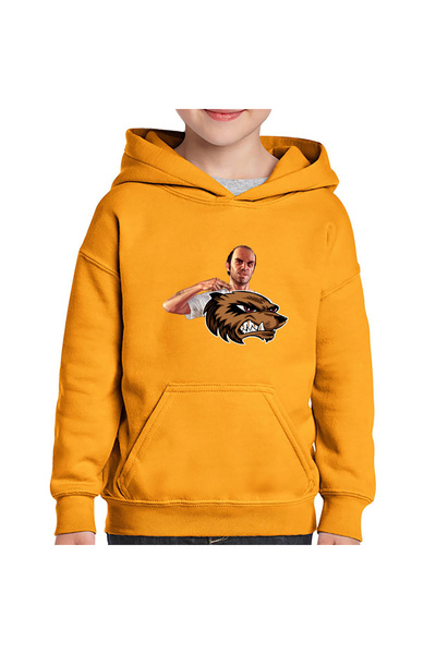 OEM Παιδικό Φούτερ με Κουκούλα Wolverine GTA Badass Bad Boy XMen Trevor