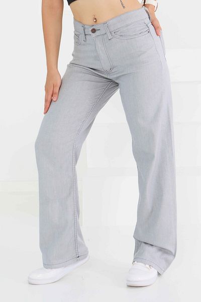 TOFİSA Palazzo Pants Gray - 27465