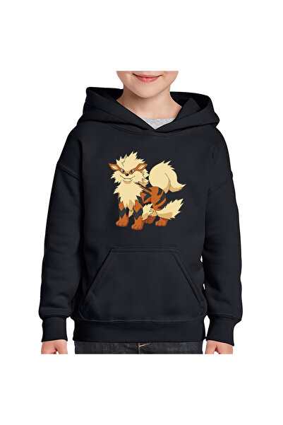 OEM Hanorac copii Pokemon Arcanine Cat Tigru