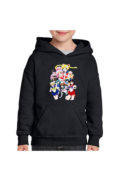 OEM Hanorac copii Sailor Moon Toata Echipa Naoko Takeuchi Anime