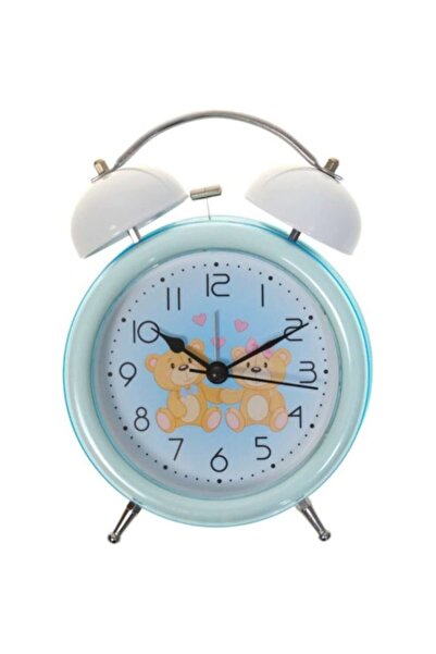 OEM Table Clock PVC/Glass/Metal 16x12x6 cm Multicolor