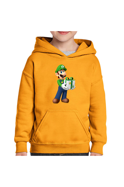 OEM Детски суитшърт Super Mario Bros. Luigi Gift Odyssey