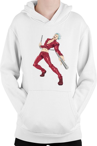 OEM Seven Deadly Sins Damasu Hidoi Kids Hoodie