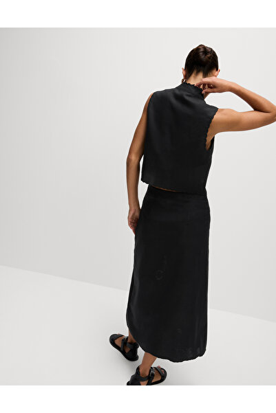 Marks & Spencer Keten İşlemeli Üst