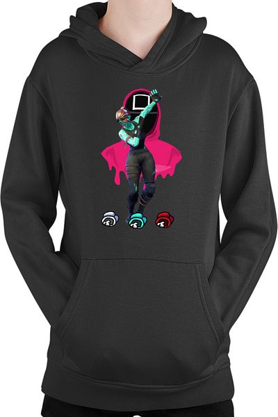 OEM Kids Hoodie Fortnite Among Us Squid Game Korean Cyber Skin